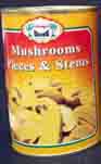 Mushrooms Pieces&Stems   